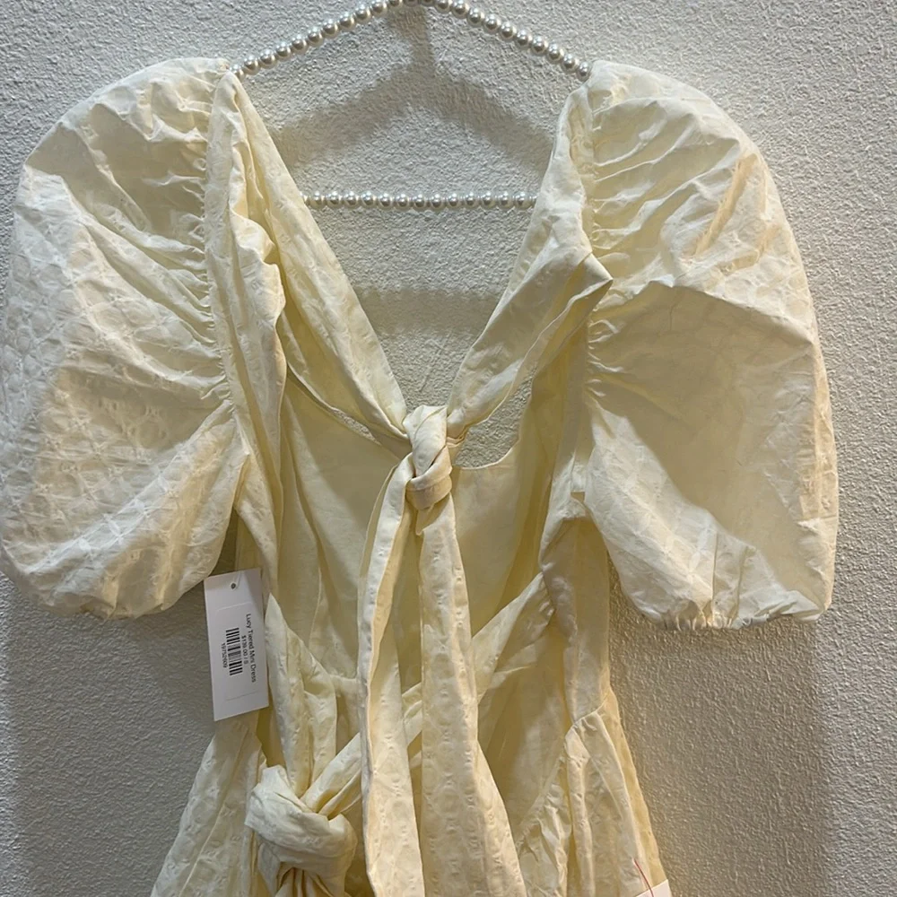 NWT Bardot Lucy Puff Sleeve Mini Dress 4 - Picture 14 of 16